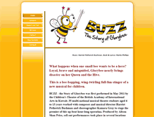 Tablet Screenshot of buzz-themusical.com